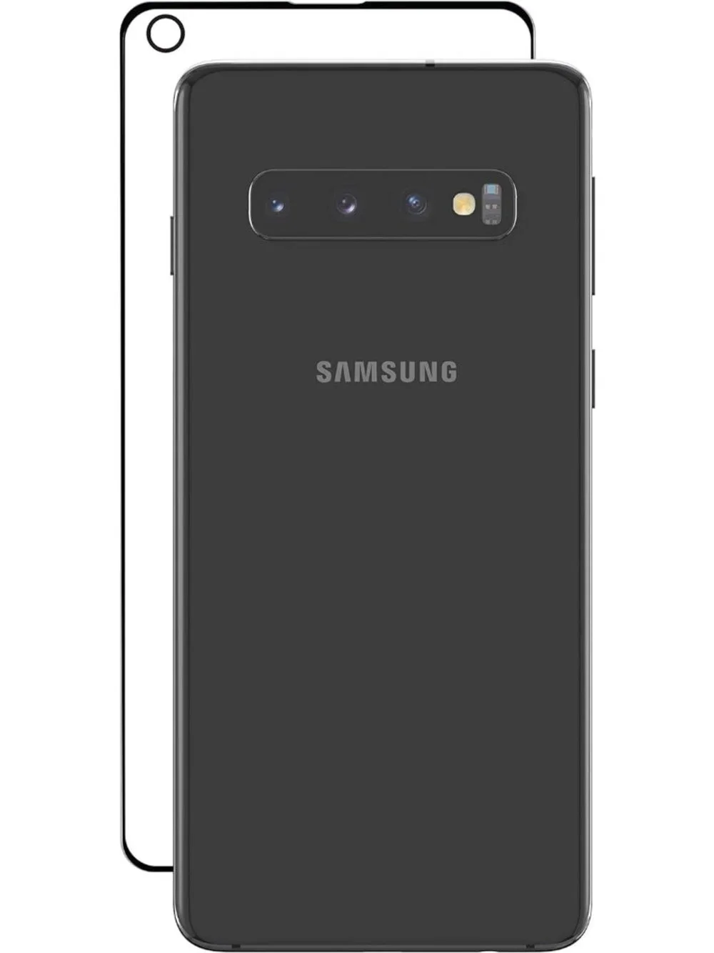 ZAGG InvisibleShield‎ GlassFusion Screen Protector – Samsung Galaxy S10, New